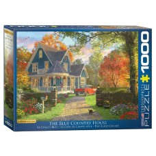 Пазл Eurographics Блакитний заміський будинок. Домінік Девісон, 1000 елементів
