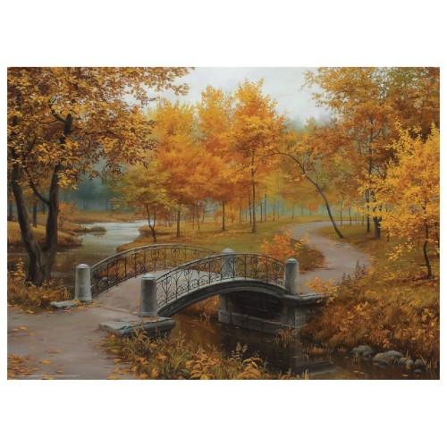 2D Пазли Пазл Eurographics Осінь в старому парку. Євген Лушпін, 1000 елементів