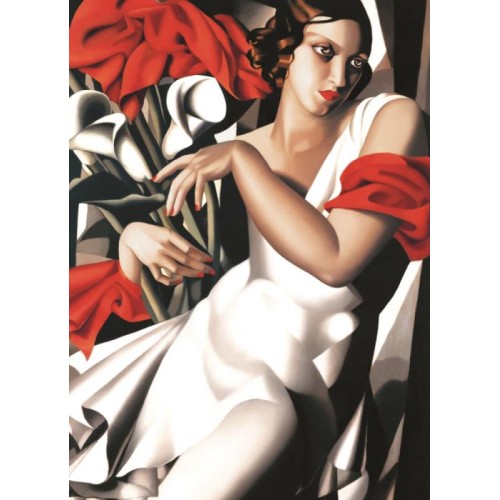 2D Пазли Пазл Eurographics Портрет Іри Тамара Лемпінська, 1000 елементів