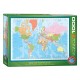 2D Пазли Пазл Eurographics Мапа світу, 1000 елементів
