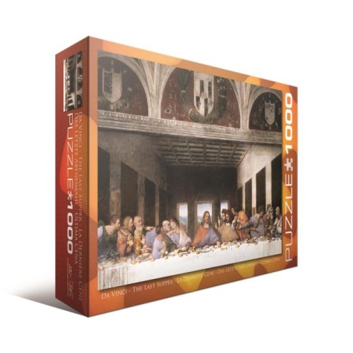 2D Пазли Пазл Eurographics Таємна вечеря Леонардо Да Вінчі, 1000 елементів