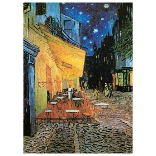 2D Пазли Пазл Eurographics Нічне кафе Вінсент Ван Гог, 1000 елементів