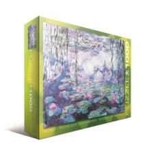 Пазл Eurographics Водяні лілії Клод Оскар Моне, 1000 елементів