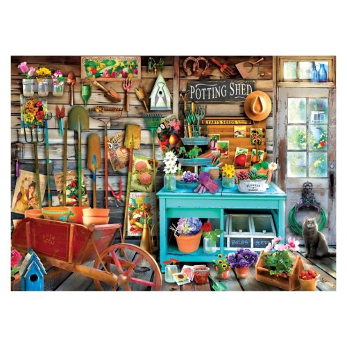 2D Пазли Пазл Eurographics Садовий сарай, 1000 елементів