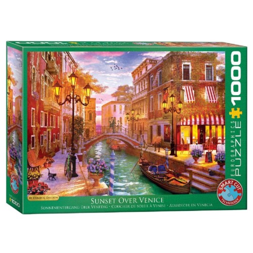 2D Пазли Пазл Eurographics Венеціанська романтика. Домінік Девісон, 1000 елементів