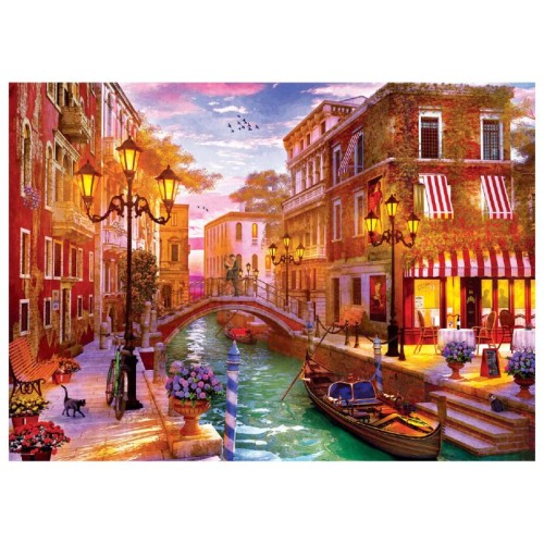 2D Пазли Пазл Eurographics Венеціанська романтика. Домінік Девісон, 1000 елементів