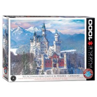 Пазл Eurographics Нойшванштайн взимку 1000 елементів