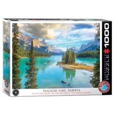 Пазл Eurographics Озеро Малайн, Альберта, 1000 елементів