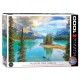 2D Пазли Пазл Eurographics Озеро Малайн, Альберта, 1000 елементів