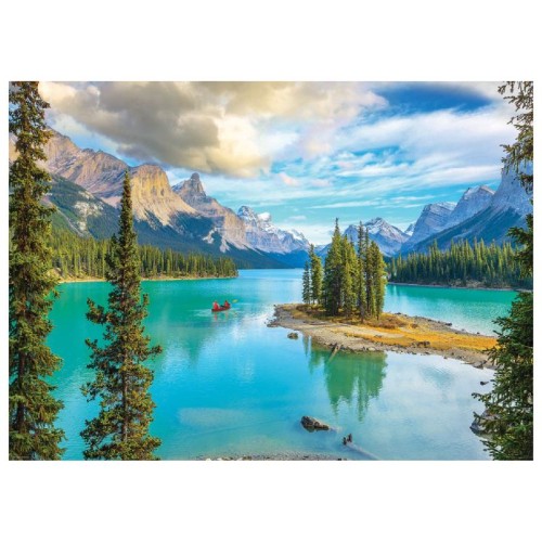 2D Пазли Пазл Eurographics Озеро Малайн, Альберта, 1000 елементів