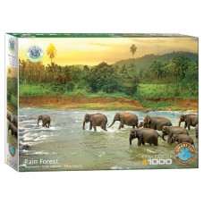 Пазл Eurographics Тропічний ліс. Серія Врятуємо нашу планету, 1000 елементів
