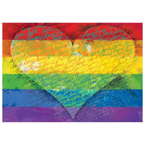 2D Пазли Пазл Eurographics Любов і Гордість!, 1000 елементів