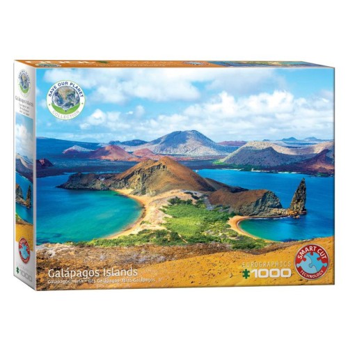 2D Пазли Пазл Eurographics Галапагоські острови. Серія Врятуємо нашу планету, 1000 елементів