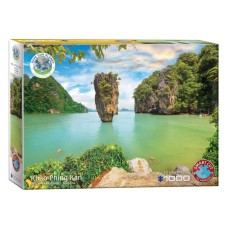 Пазл Eurographics Острів Тихого океану. Серія Врятуємо нашу планету, 1000 елементів