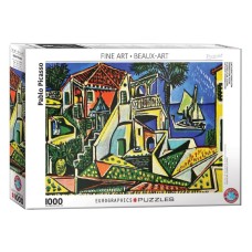 Пазл Eurographics Середземноморський пейзаж Пабло Пікассо, 1000 елементів