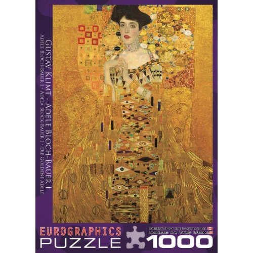 2D Пазли Пазл Eurographics Адель Блох-Бауер Густав Клімт, 1000 елементів