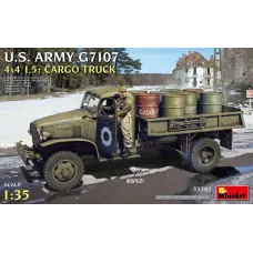 Збірна модель 1:35 Вантажівка США G7107 4x4 1,5 тонни MiniArt 35380