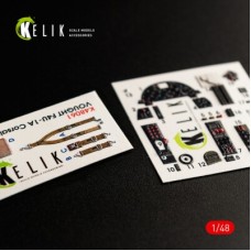 F4U-1A Corsair 3D декаль интерьер для комплекта Tamiya 1:48 КЕЛИК K48061