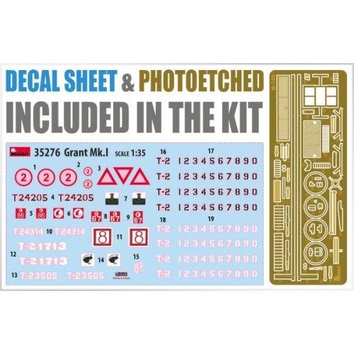 Бронетехника и артиллерия Танк GRANT Mk.I 1:35