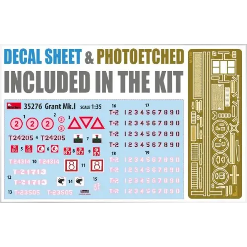 Бронетехника и артиллерия Танк GRANT Mk.I 1:35