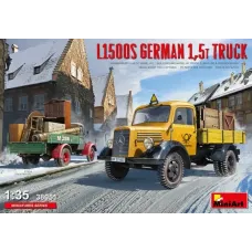 Збірна модель 1:35 L1500S Німецька вантажівка 1,5т МініАрт 38051