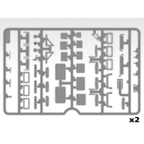 Бронетехніка та артилерія Збірна модель 1:35 Мобільний офіс Монтгомері зі штабом ICM 35604