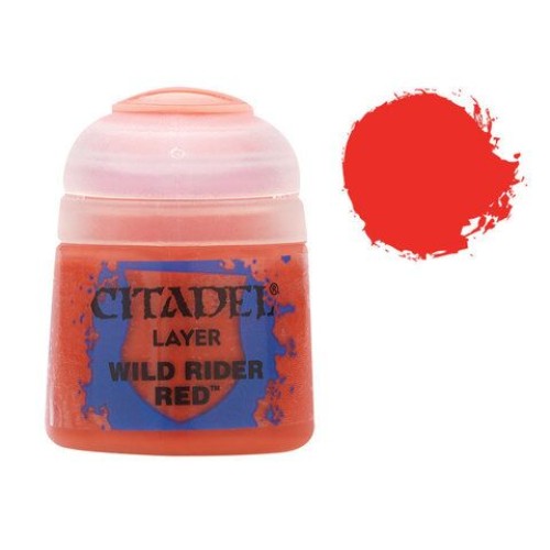 LAYER Citadel Colour TM Citadel Layer: WILD RIDER RED