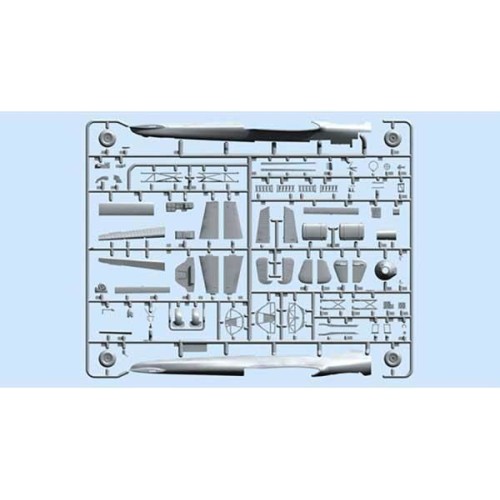 Сборная модель самолета Сборная модель 1:72 Бомбардировщик Дорнье Do 17Z-7 ICM 72307 1:72
