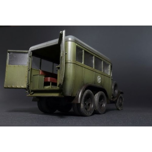 Авто-мото Штабной автобус ГАЗ-05-193 1:35