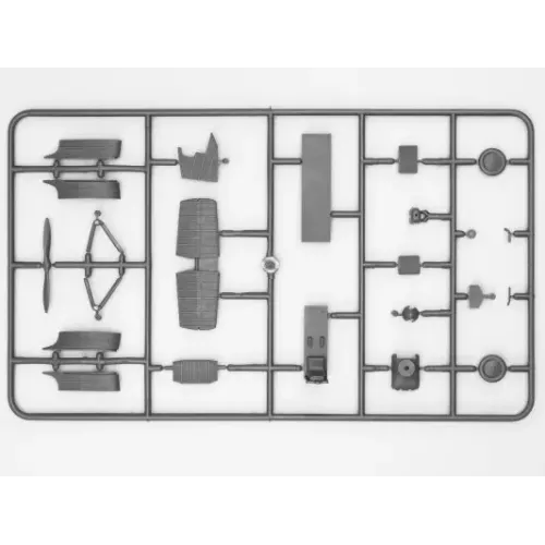 Збірна модель літака Збірна модель 1:72 Винищувач Полікарпов І-1 (ІЛ-400б) ICM 72051 1:72