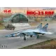 Збірна модель літака Збірна модель 1:72 Радянський літак-розвідник МіГ-25РБТ ICM 72174 1:72