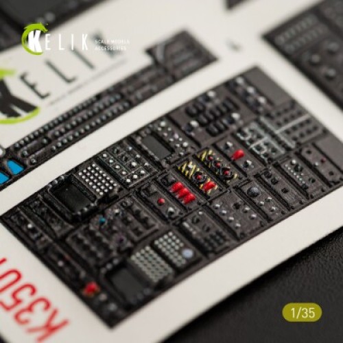 Декали HH-60H Rescue Hawk 3D декаль интерьер для комплекта Kitty Hawk 1:35 КЕЛИК K35016