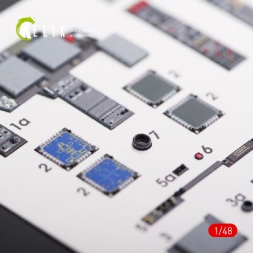 Декали AH-64D "Apache longbow" 3D декаль интерьер для комплекта Hasegawa 1:48 КЕЛИК K48021