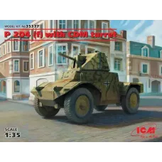 Германский бронетранспортер Panzerspähwagen P 204 (f) с башней CDM, Вторая мировая война 1:35