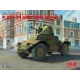 Бронетехника и артиллерия Германский бронетранспортер Panzerspähwagen P 204 (f) с башней CDM, Вторая мировая война 1:35