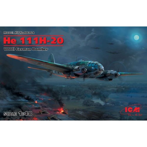 Збірна модель літака He 111H-20 1:48