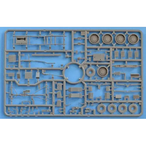 Авто-мото Сборная модель 1:72 Пожарный автомобиль Унимог U1300L ACE 72452