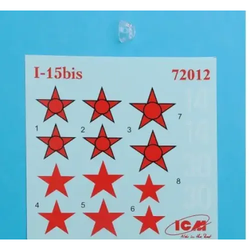 Сборная модель самолета I-15 Bis 1:72