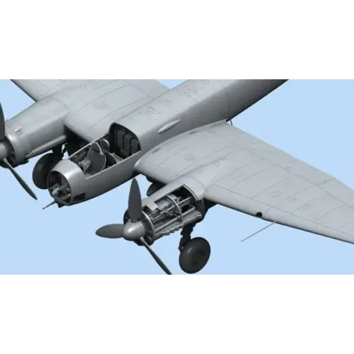 Збірна модель літака Німецький бомбардувальник Ju 88A-14 1:48