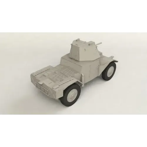 Бронетехника и артиллерия Германский бронетранспортер Panzerspähwagen P 204 (f) с башней CDM, Вторая мировая война 1:35