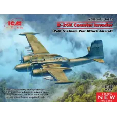 Збірна модель 1:48 Літак B-26K Counter Invader, (війна у В'єтнамі) ICM 48279