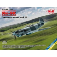 Сборная модель 1:32 Советский истребитель Як-9К ICM 32091