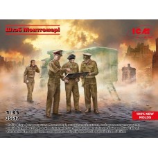 Збірна модель 1:35 Фігури Штаб Монтгомері ICM 35617
