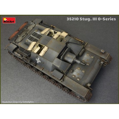 Бронетехника и артиллерия САУ Stug III 0-Series 1:35