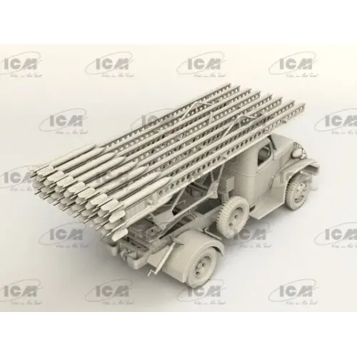 Бронетехника и артиллерия Советская боевая машина BM-13-16 на базе G7107