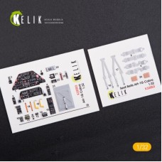 AH-1G Cobra 3D декаль интерьер для комплекта ICM 1:32 КЕЛИК K32003