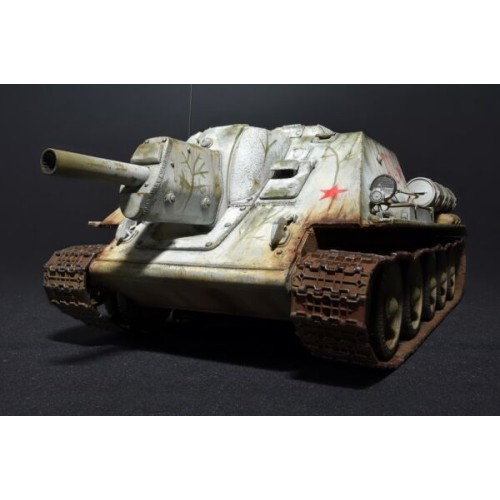 Бронетехніка та артилерія Збірна модель 1:35 Радянська САУ СУ-122 ранній випуск Miniart 35181