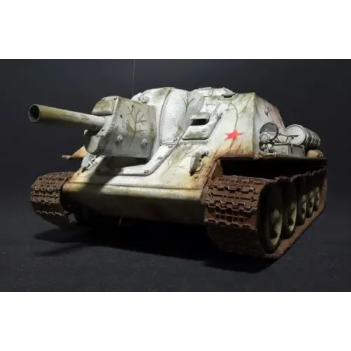 Бронетехника и артиллерия САУ СУ-122 ранних выпусков 1:35