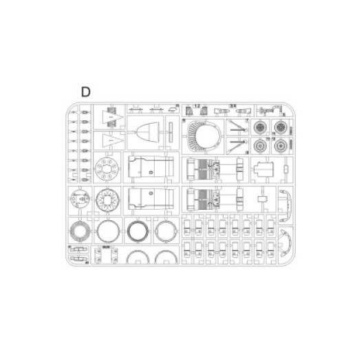 Сборная модель самолета Сборная модель 1:32 Самолет F-86K "Sabre Dog" Зими KH32008 1:32