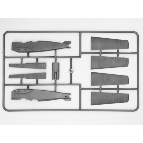Збірна модель літака Збірна модель 1:72 Винищувач Полікарпов І-1 (ІЛ-400б) ICM 72051 1:72